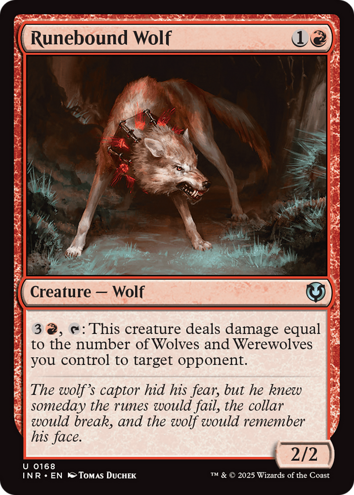 Runebound Wolf [Innistrad Remastered]