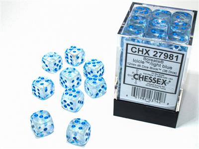 Chessex 12mm D6 Set