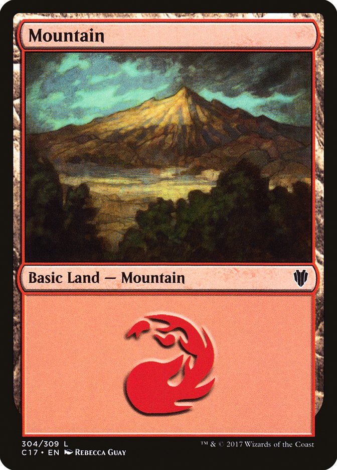 Mountain (#304) [Commander 2017]