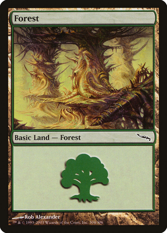 Forest (#304) [Mirrodin]